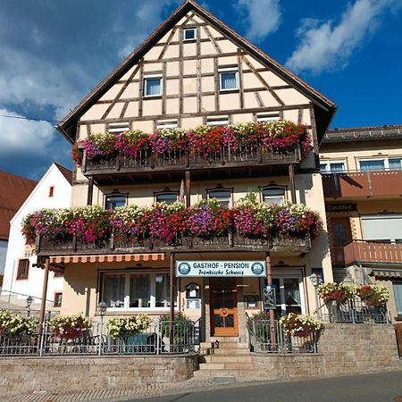 Gasthof-Pension Fraenkische Schweiz Obertrubach מראה חיצוני תמונה